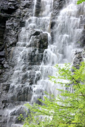 Waterfall next to heaven's gate in ZhangJiaJie