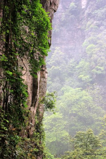 Avatar scenery in ZhangJiaJie