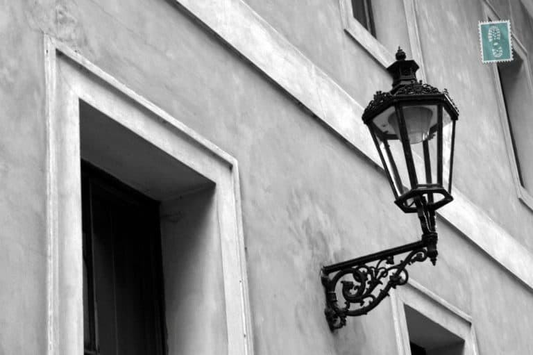 Street lamp in Prague