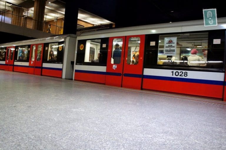 Metro in Warsaw