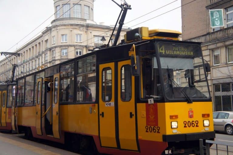 Local trams in Warsaw