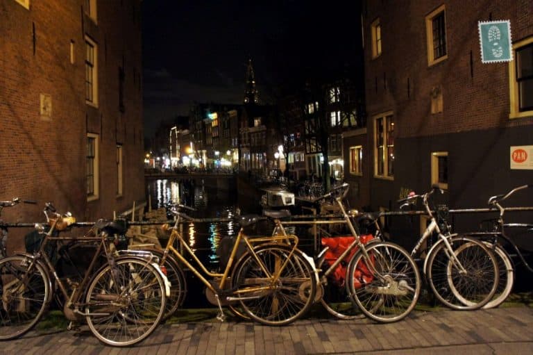 Amsterdam at night