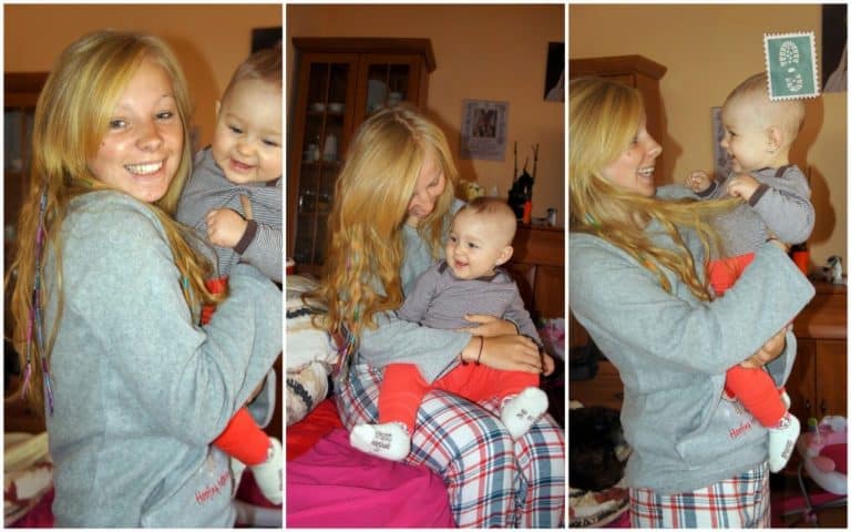 Me and Klaudia - our little princess