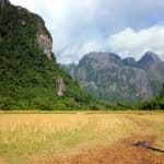 Mountains in Vang Vieng