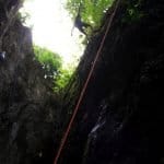 Rock Climbing in Vang Vieng, getting down