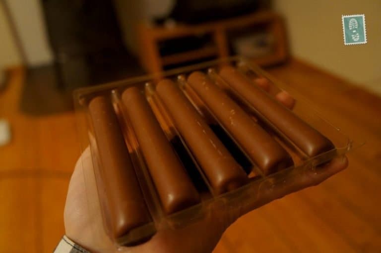 Norwegian chocolate fingers
