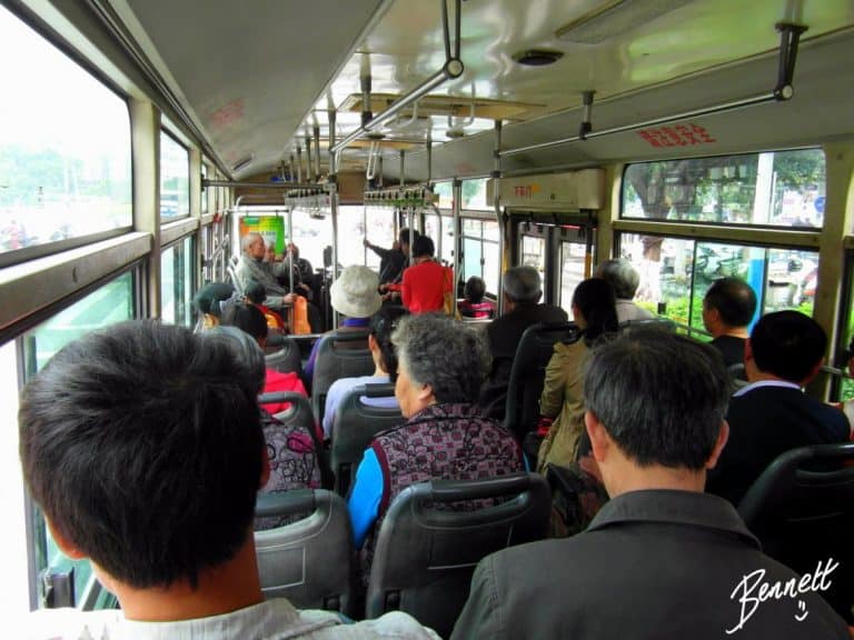 bus to reed flute cave