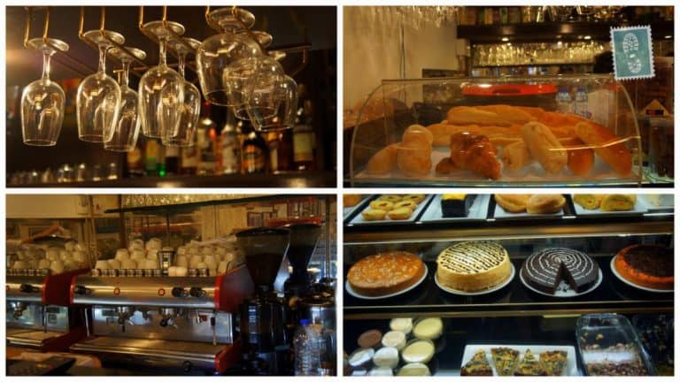 A great option of desserts and hot drinks at Cafe Ou Mun