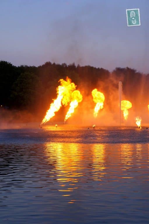The final Fountain Show in Efteling