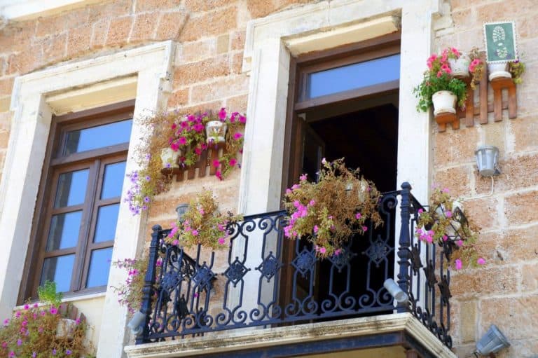 Lovely balcony in Chania 