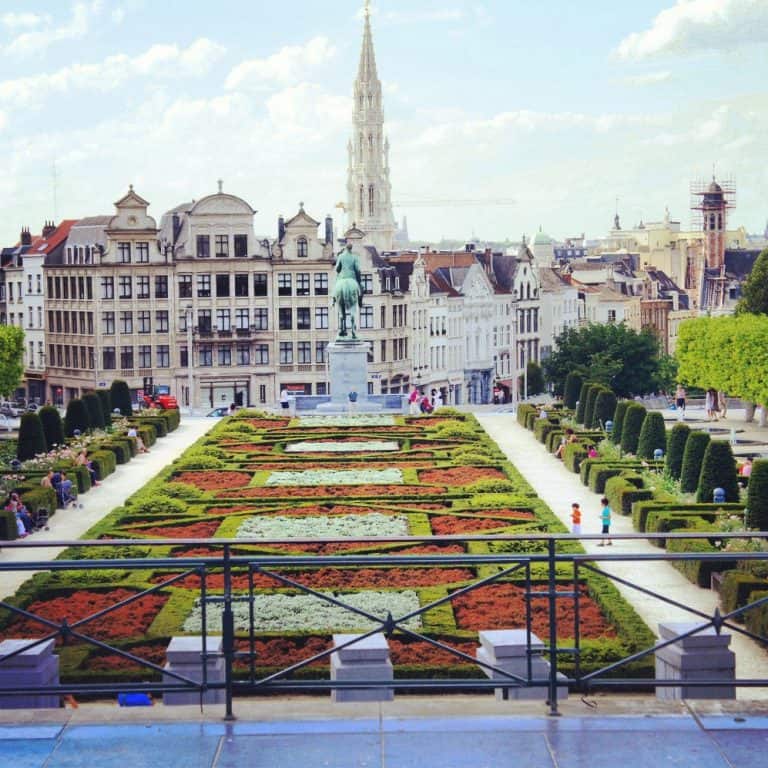 City center of Brussels