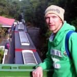 Jonny Blair at Rinadeena - the peak of the Western Wilderness Railway in Tasmania