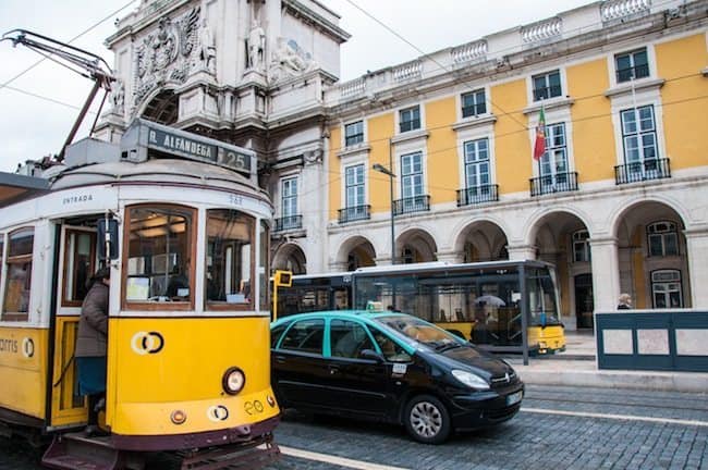 Transportation in Downtown Lisbon