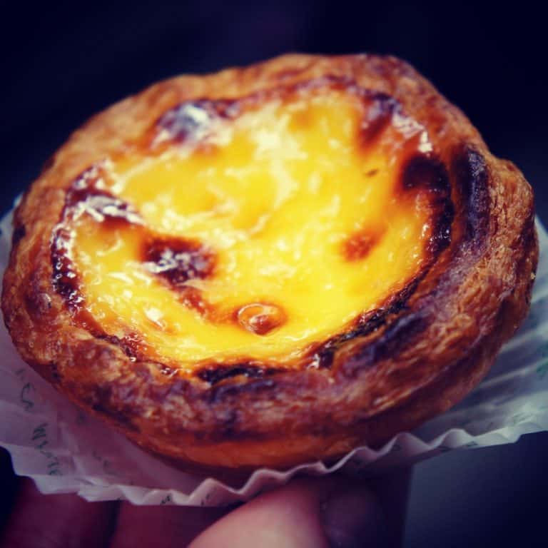 Delicious egg tart