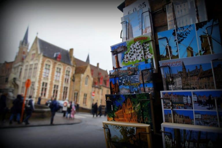 Local postcards from Bruges