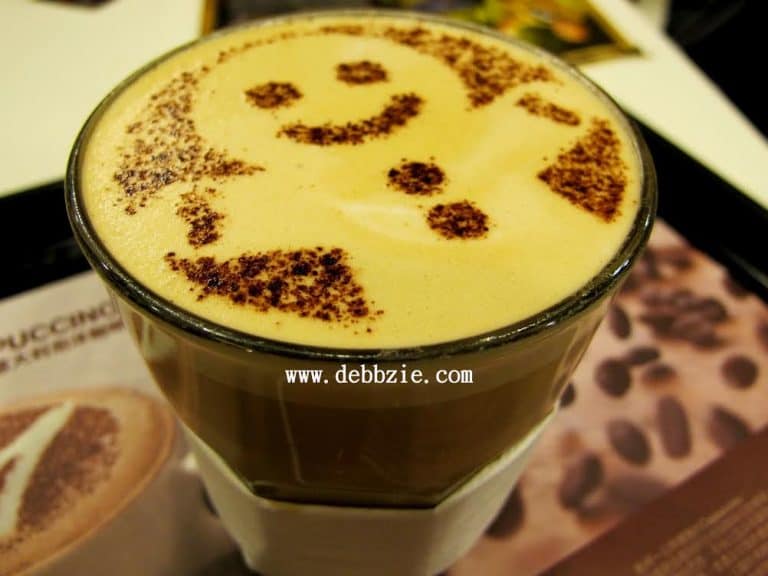 Gingerbread latte from Hong Kong