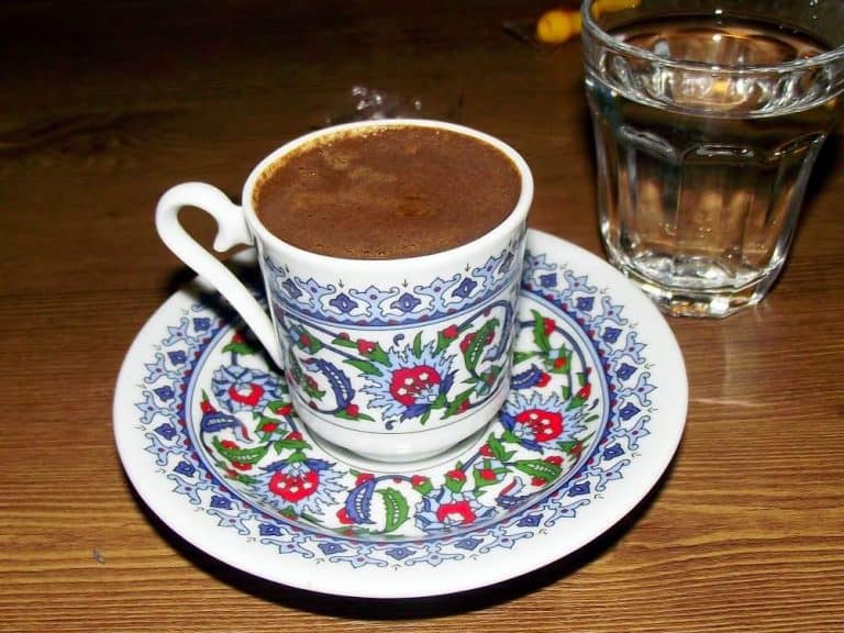 A cup of Turkish coffee
