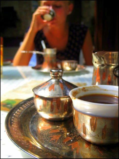 A cup of coffee from Bosnia
