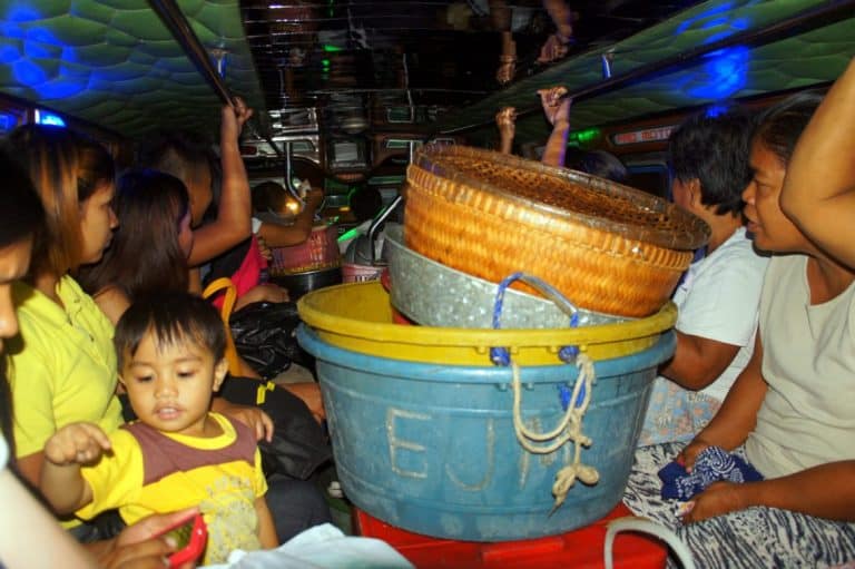 Jeepney many people