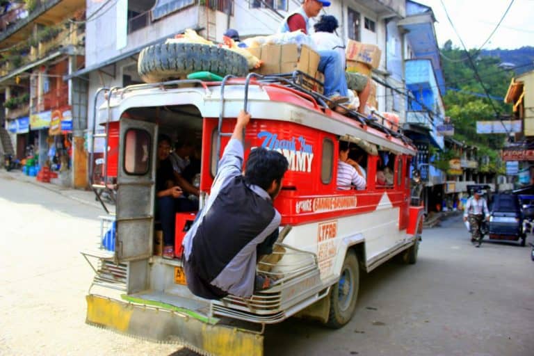 Jeepney in Banaue