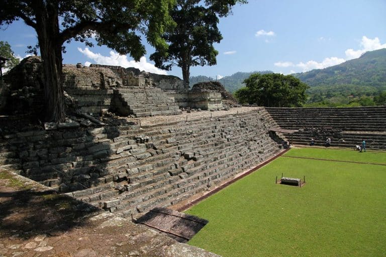  Mayan ruins of Copan in Honduras