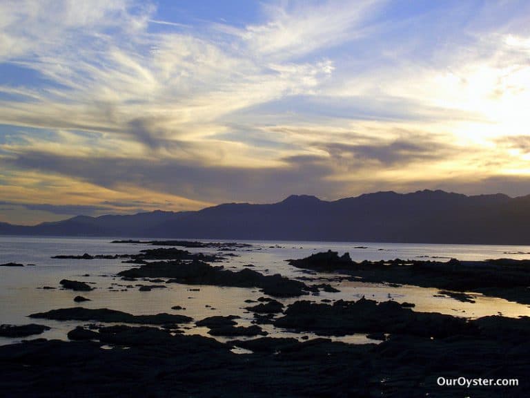 kaikoura sunset