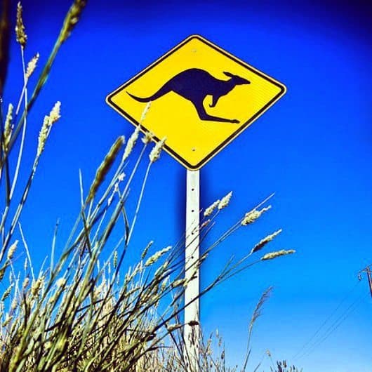 Australian sign road