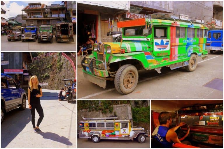 Jeepney collage