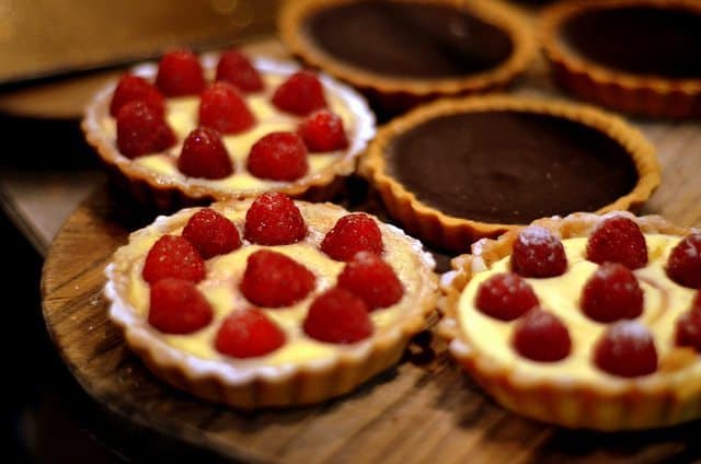 Raspberry tart