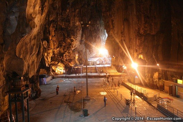 The Batu Caves Hindu Shrine
