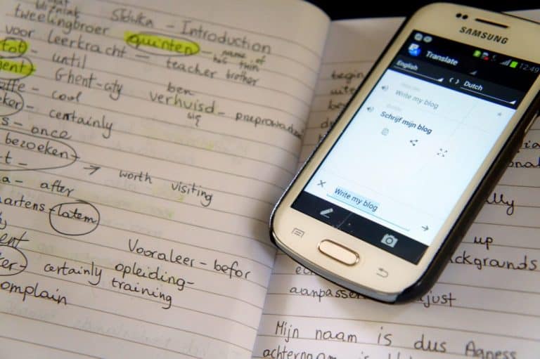 Using Google translate to translate the story Yvo wrote for me in Dutch