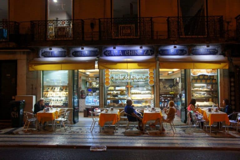 Pastry shop in Lisbon