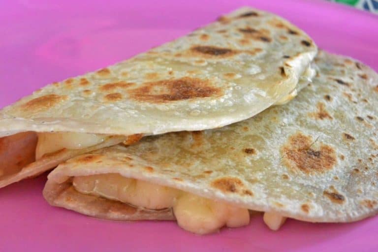 Flour Tortilla Cheese Quesadillas