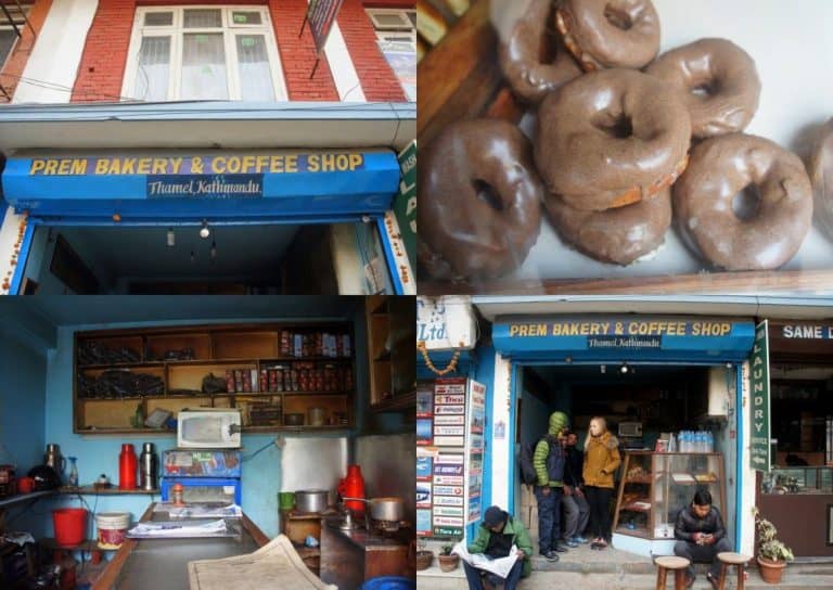 Prem Bakery & Coffee Shop.