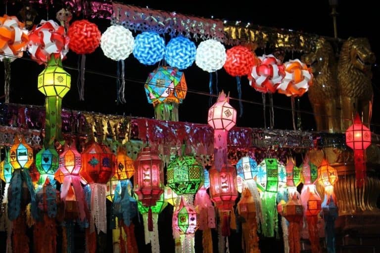 Mid-Autumn festival lanterns