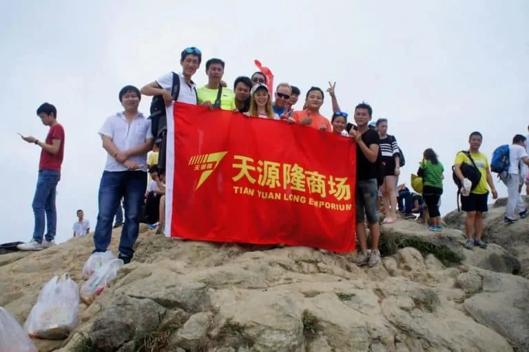 on top of Wutong Mountains, Shenzhen