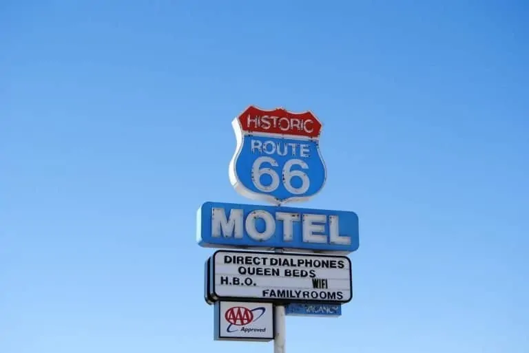 route 66 sign