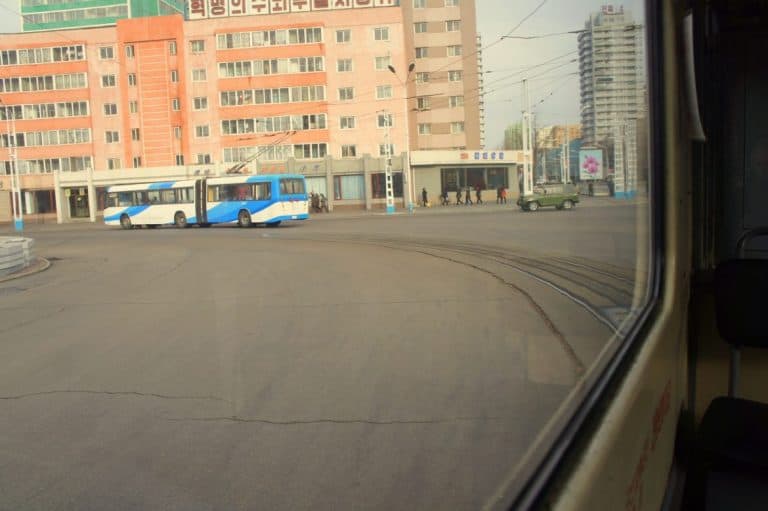 bus in pyongyang