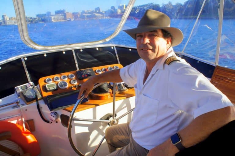 The captain of Sydney Sensational Cruise