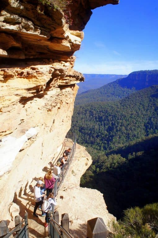 the Blue Mountains