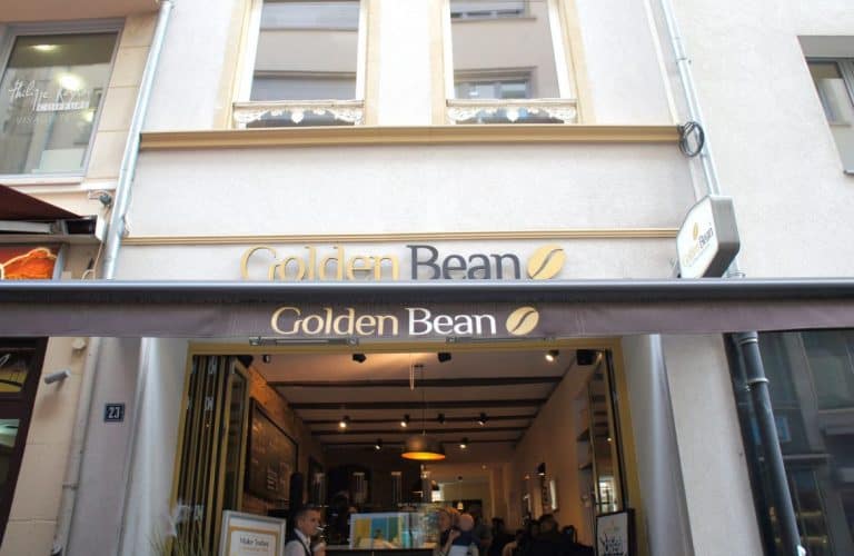 The Golden Bean cafe, Luxembourg