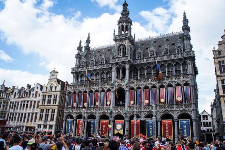 The Grote Markt in Brussels