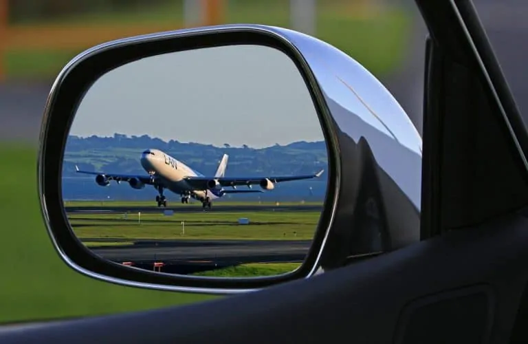 Plane taking off
