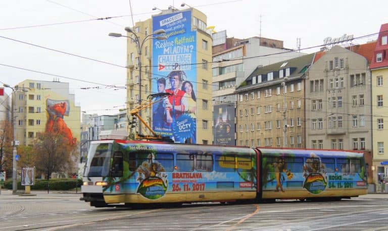 Public transportation in Bratislava, Slovakia