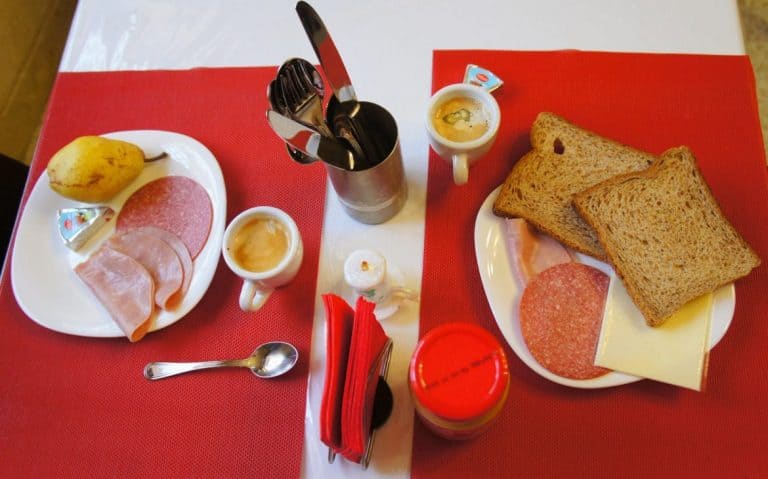 Breakfast at D'Ambrogio guesthouse