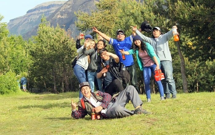 A group of Chilean I met in Patagonia