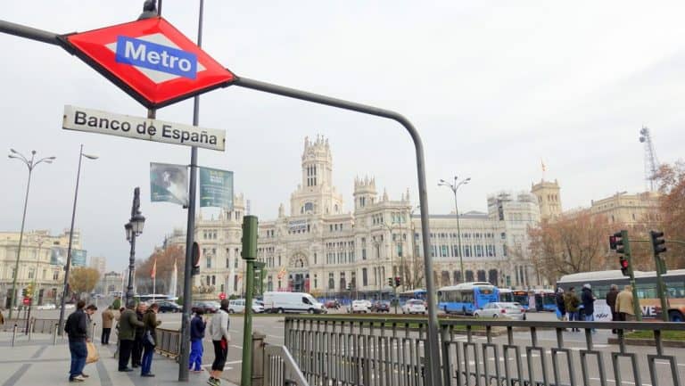 Metro in Madrid