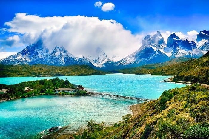 Torres Del Paine Chile where foreigners have to pay 32000 CLP to visit
