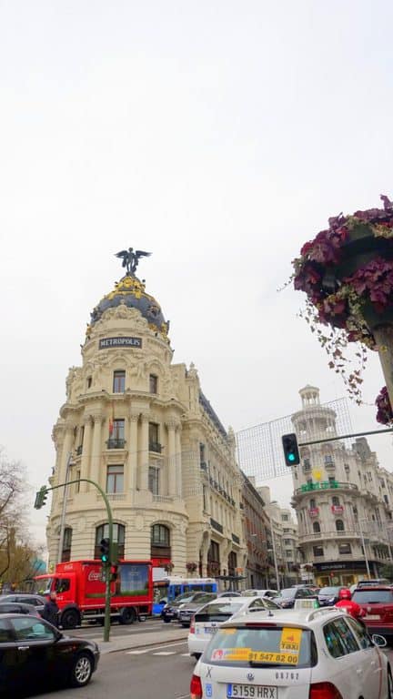 Walking in Madrid