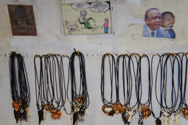 Souvenirs in Nairobi, Kenya